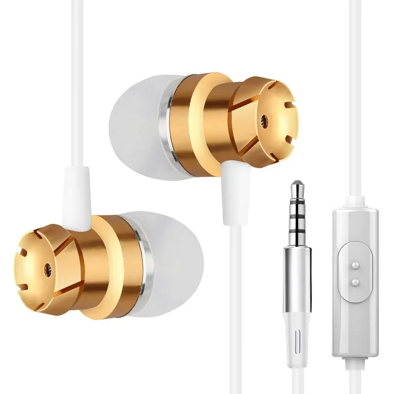 

Free sample 3.5mm jack earphones headphone 1.2 M handsfree stereo in-ear wired earphone for iPhone