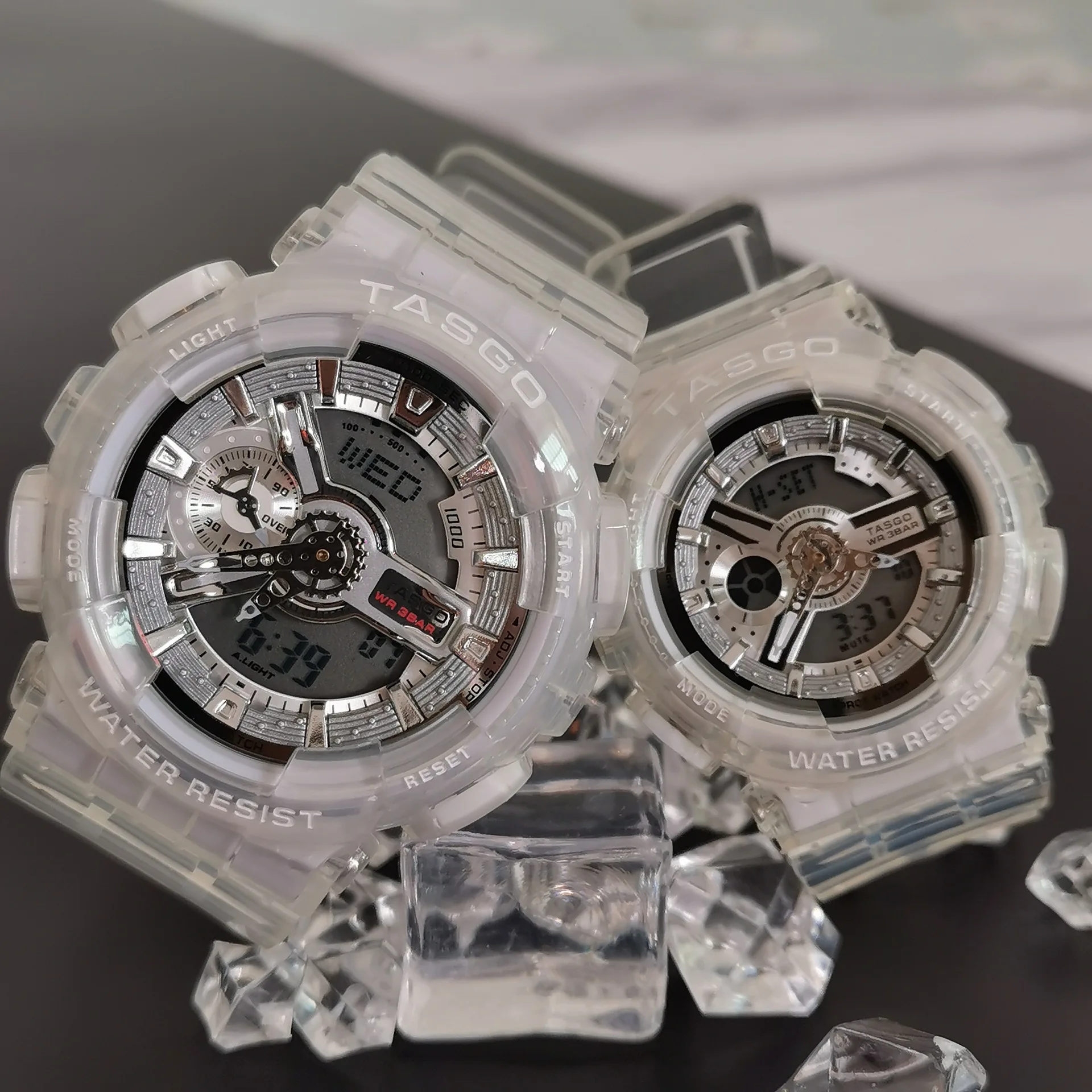 2020新产品tasco男,女学生韩版简约运动手表t100 t100l t100z电子表