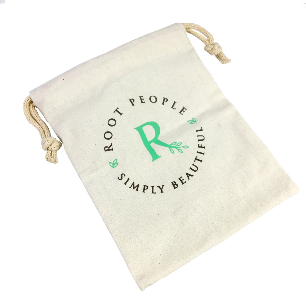 

Hot selling Promotional Reusable Tote Canvas Dust Organic Cotton Dust Bags, Customized color