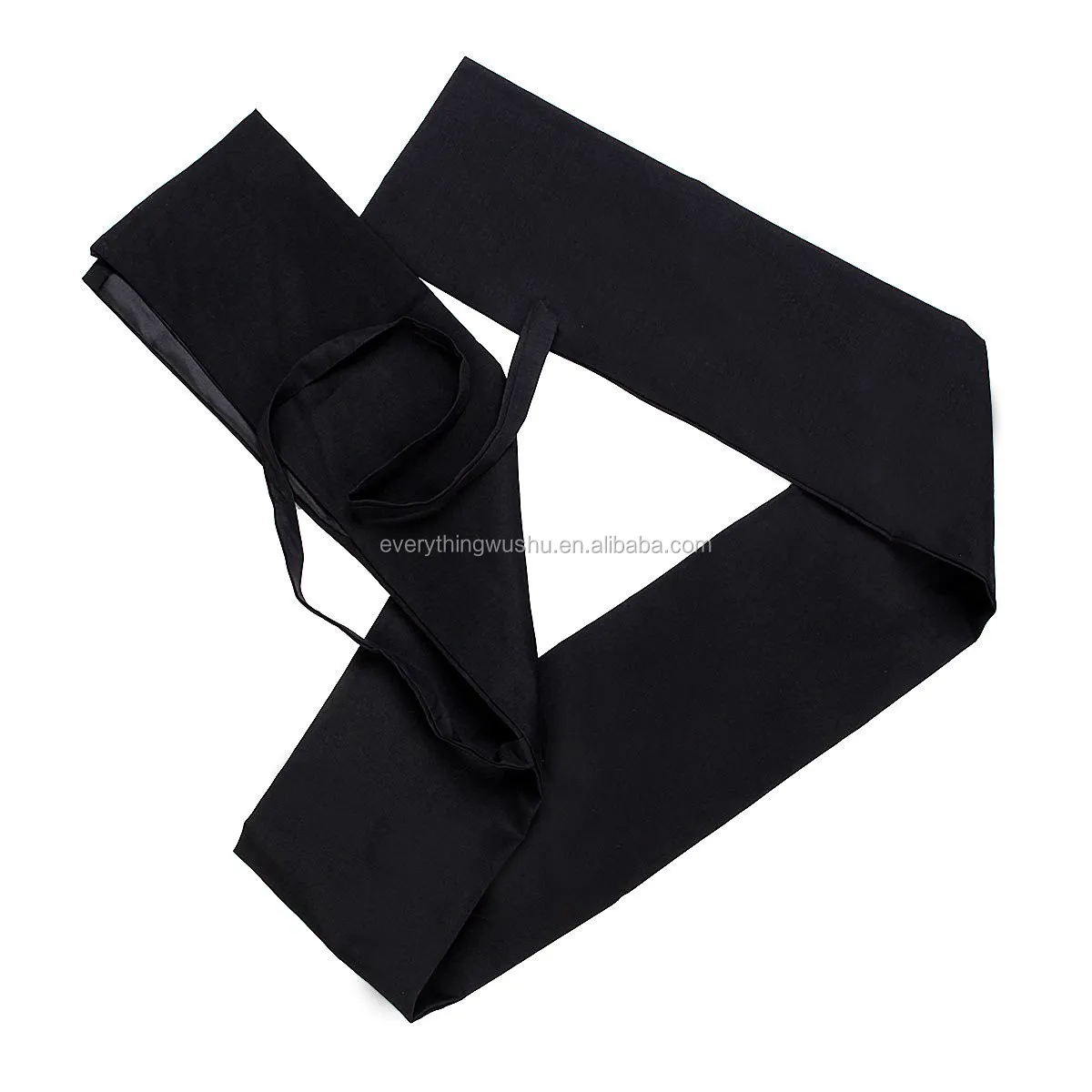 Black Bag for Japanese Samurai Swords Katana Cotton Outer Cover Large Long Size 1.3m Japan Sword Bag Soft Sheath