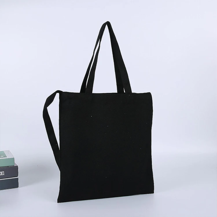 

Siicoo Promotional Black Color Cotton Tote Bag