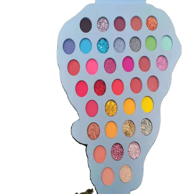 

Hot 36 color matte glitter cartoon eyeshadow palette eyeshadow
