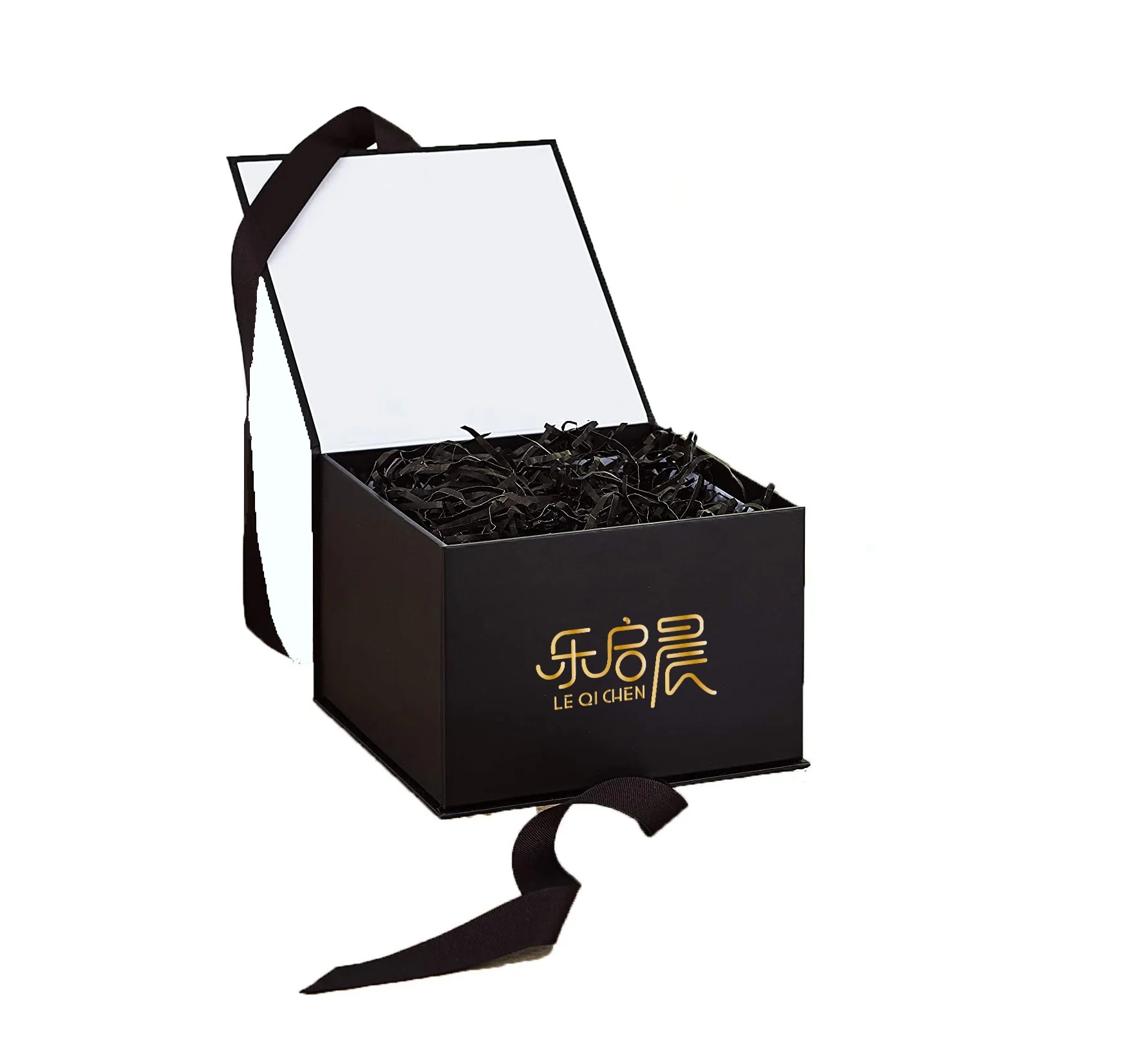 product-Dezheng-New designGift Box With Silk Ribbon,Jewel Paper Case With Custom Logo-img-1