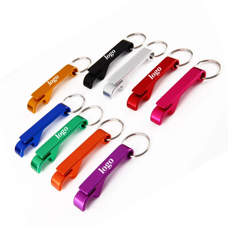 

P589 Custom Logo Promotional Gift Keychain Claw Bar Small Beverage Pocket Key Ring Beer Bottle Opener, Color