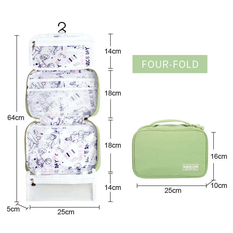 

toiletry bag multicolor makeup box cosmetic organizer toiletry bag travel bag with hanging hook