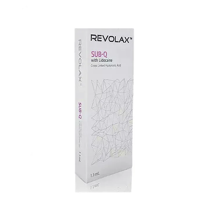 

Revolax Dermal Filler Injectable Gel HA Dermal Filler Fine Deep Sub-Q 1.1ml