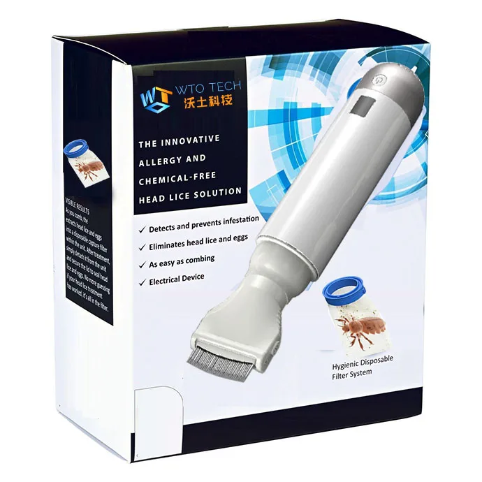 2020 Amazon Hot Selling Flea Remover Electric Lice Comb Kills Tick