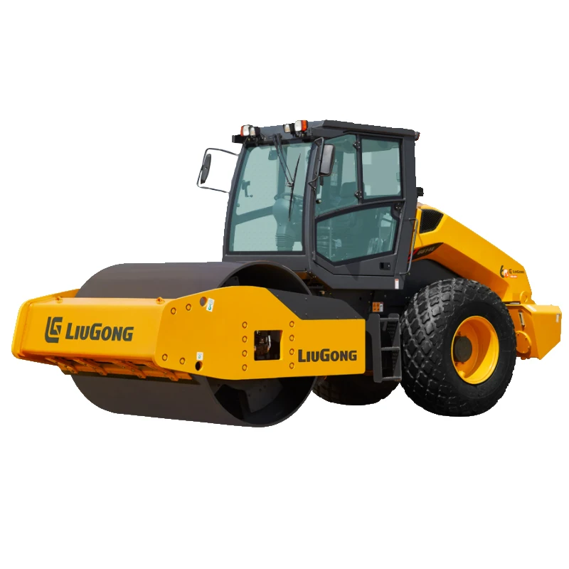 Road building machinery liugong 14 ton sheeps foot vibratory compactor roller 614h 6614E selling