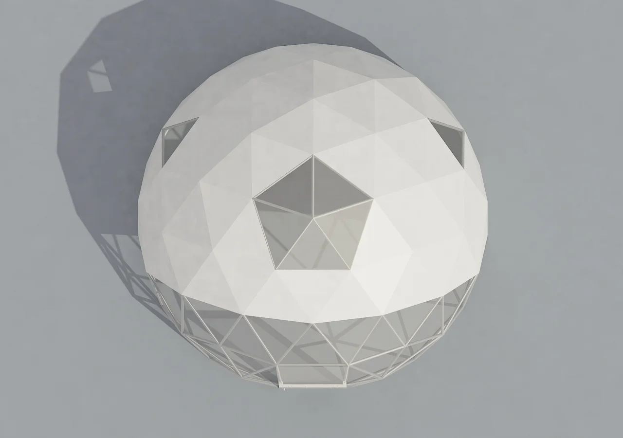 
China factory price luxury custom event outdoor clear prefabricated geodesic dome kit tent 