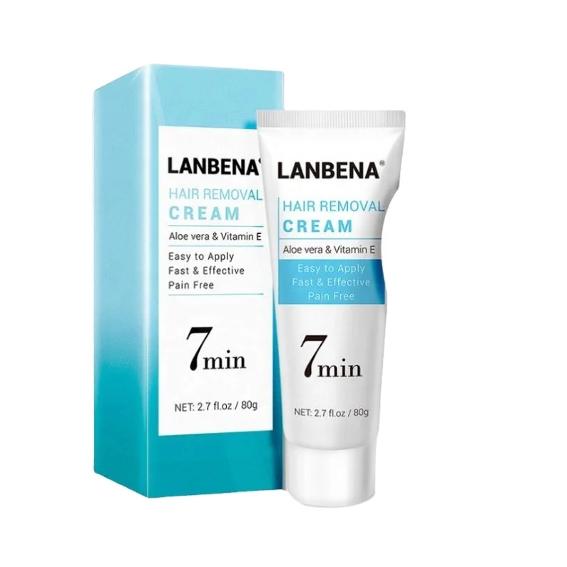 

LANBENA 80g Hair Removal Cream Painless Removal Depilation Epilator Nourishing Repairing Body Care