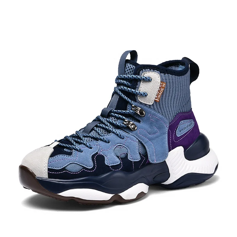 

2020 high ankle footjoy casual active athletic sports heightening shoes for men