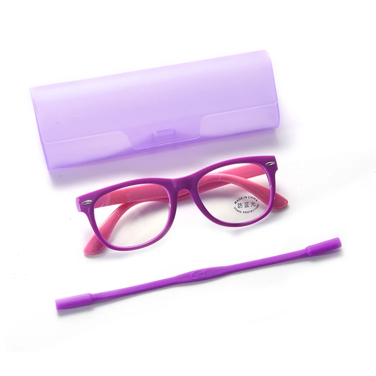 

SKYWAY Hot Sale Classic Kids Eyeglasses Set Multicolor Children Silicone Anti-Blue Light Blocking Computer Eye Glasses For Kid