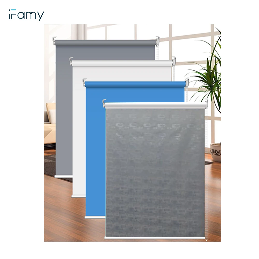 

French windows jacquard fabric roller shutter roller for office