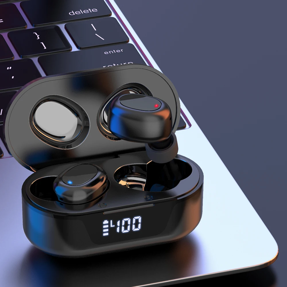 

Wireless TW16 Headset Earphones In-ear Stereo Sports Waterproof Earbuds Headsets With Microphone Gaming