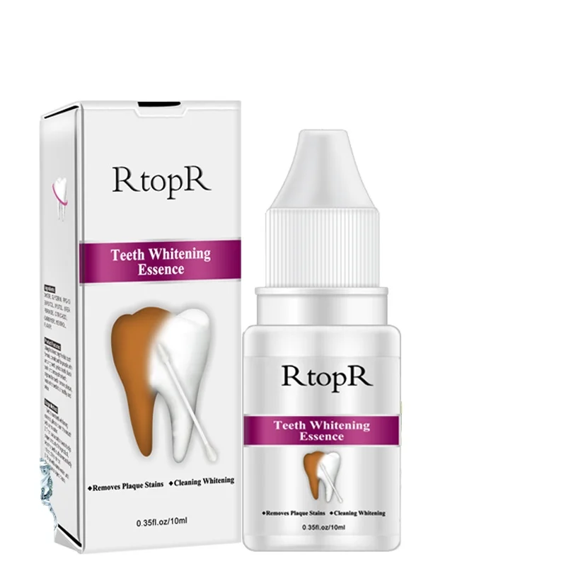

RtopR Removes Plaque Stains Teeth Whitening Essence