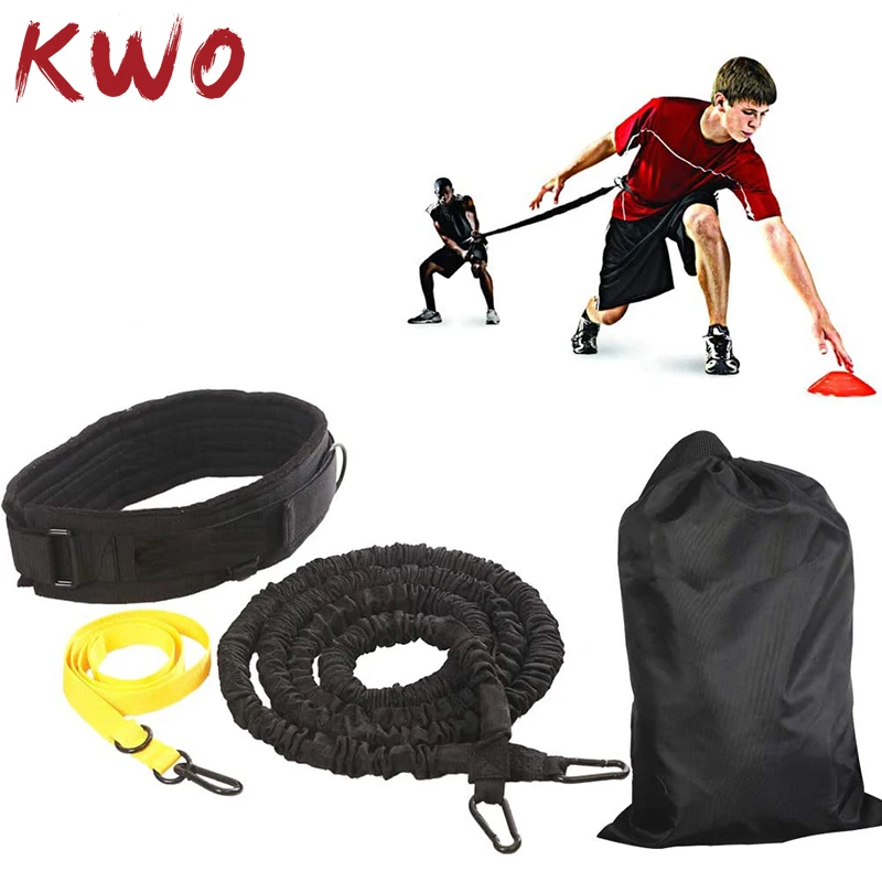 
Training Bungee Exercise Elastic Ankle Assistance Fabric Jump Sprint Speed Suspension Work Out Trainer Exercise Resistance Bands 