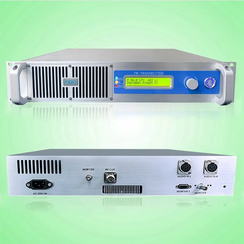 

YXHT Stereo Broadcast Equipments 500w 1000 watt FM Transmitter for Radio Station