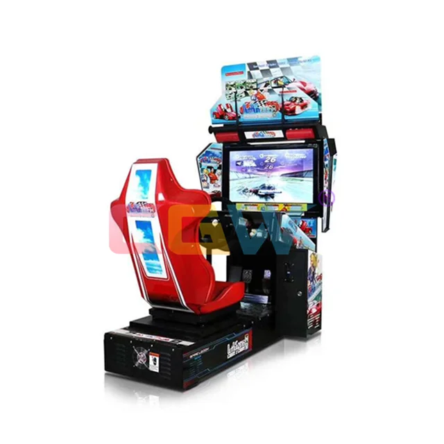 

CGW Guangzhou Coin Operated Arcade Racing Simulator Motherboard,Coin Machines For Kids,Euro Coin Arcade Game Machine, Metal color could be customized