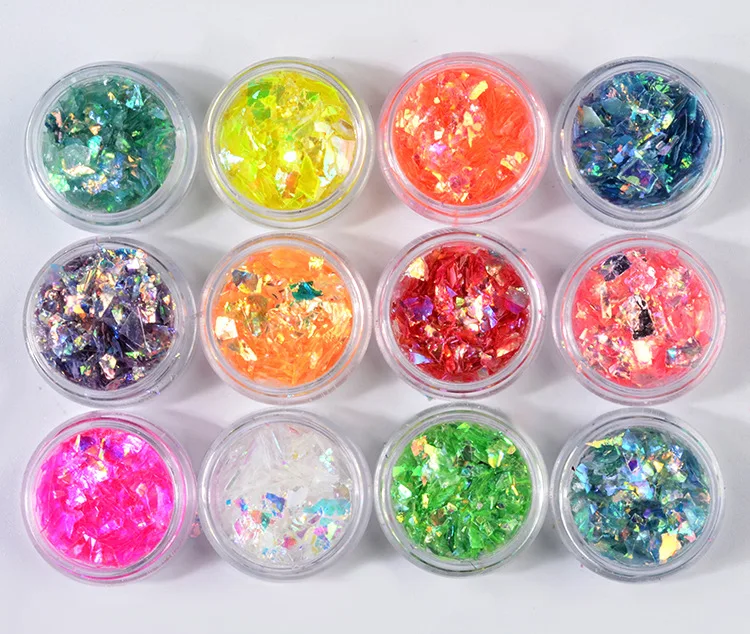 

Super Shine Nail Art Sequin Flake Decoration,Nail Glitter Sticker for nail supplies