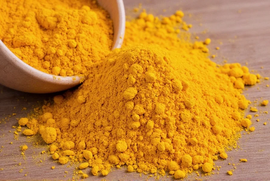 Golden turmeric ginger tea in a mug with fresh ingredients