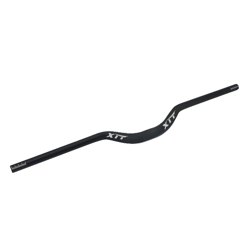 

XTOS downhill race handle bar mtb 31.8*720/780mm bicycle Ultra Long handle bar aluminum alloy riser cycle handlebar, Black
