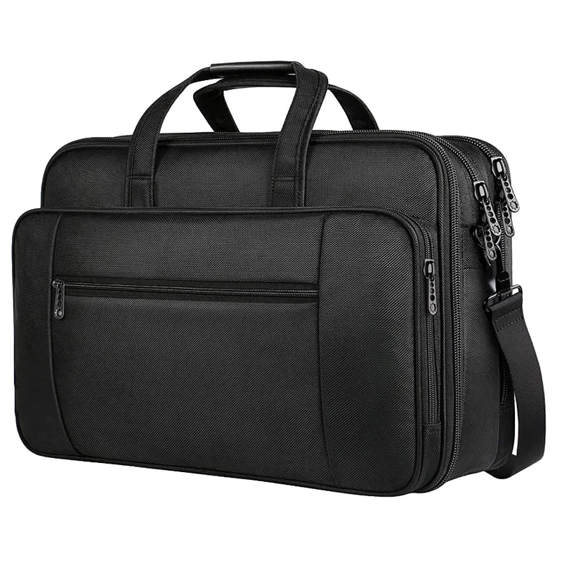 

Durable Carrying Large Business Briefcase 17 Inch Laptop Bag Laptop Hand Bag, Customized colour bags diaper travel