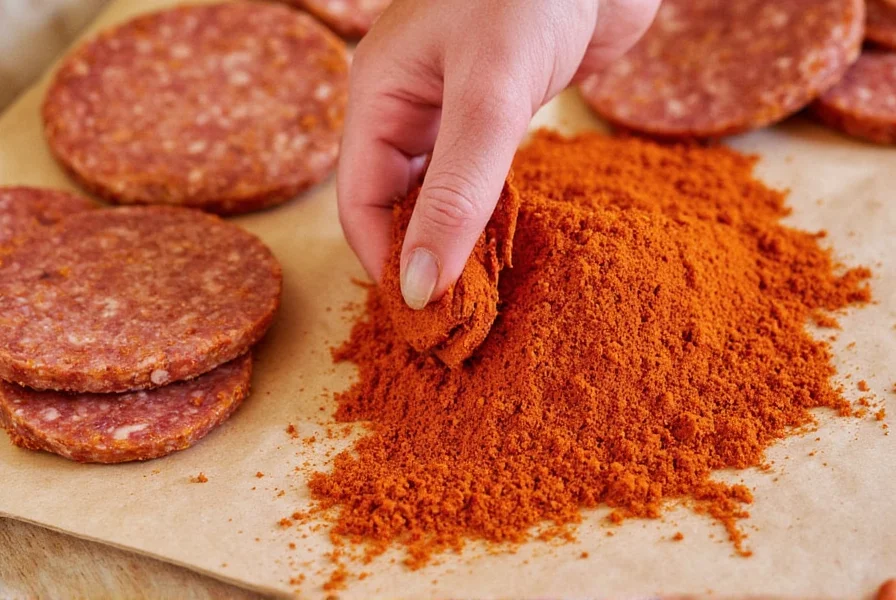 Chorizo Seasoning Ingredients Table