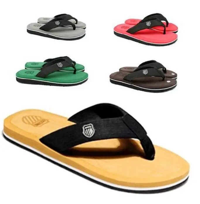 

2022 Hot Sale Beach Sandals Non-slip High Quality Men's Summer beach flip flops