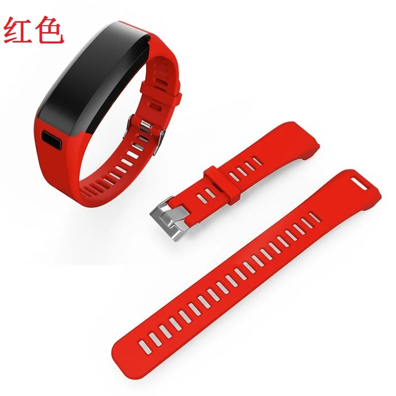 

Soft rubber smooth plain soft replacement strap bands for Garmin vivosmart HR