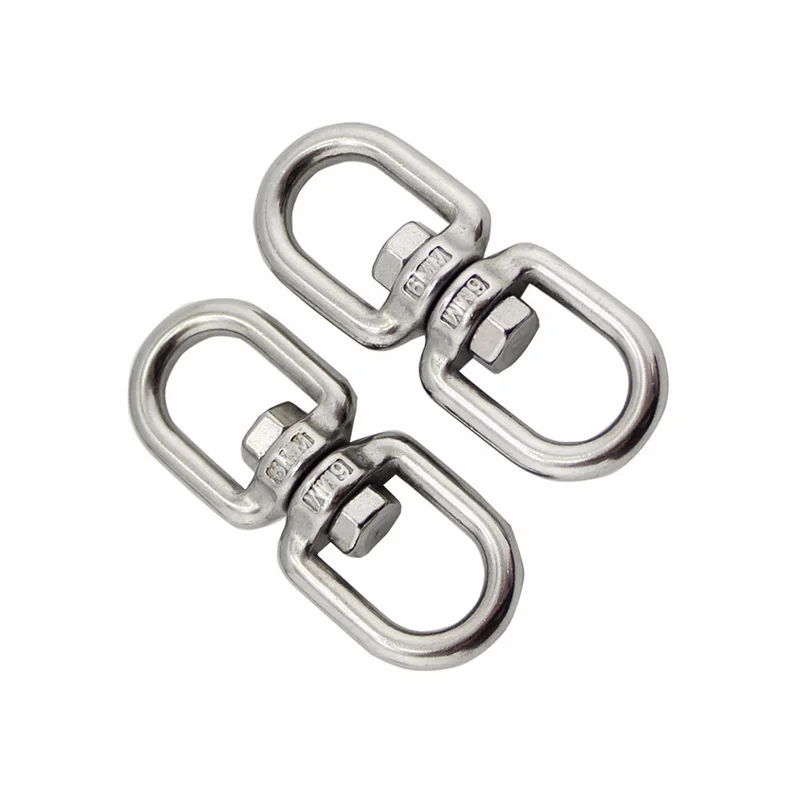 
Heavy Duty Stainless Steel Double Eye Swivel 