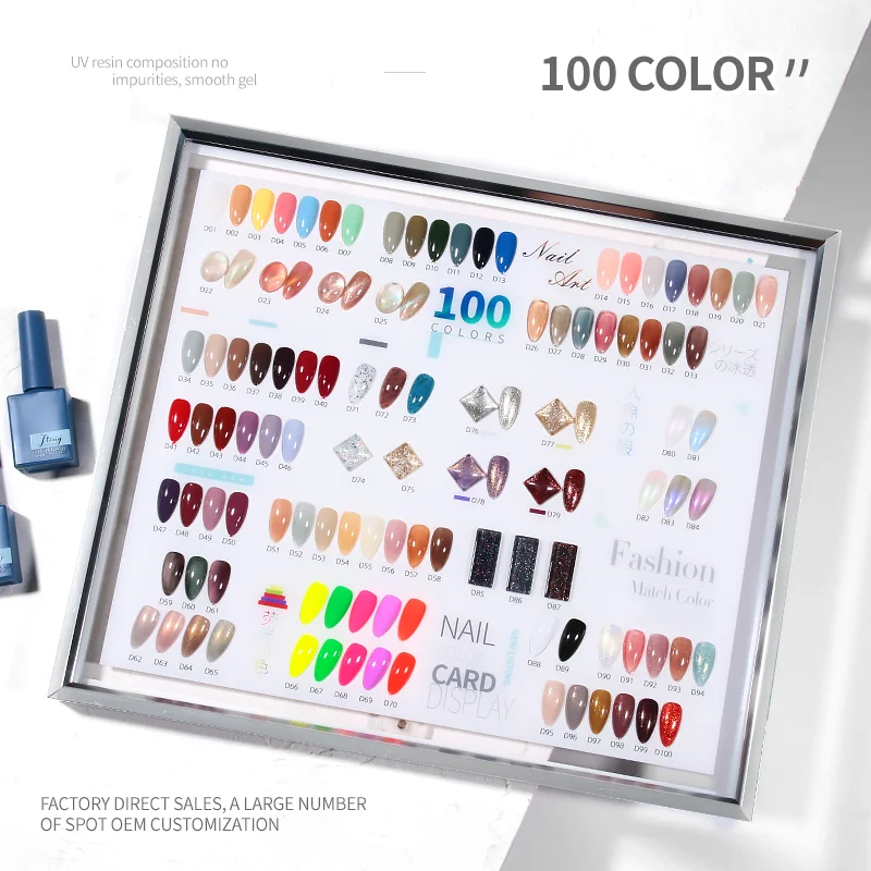 

Custom Private Label 100 colors gel nail polish kit bottle uv gel polish set 15ml Removable soak off nail supplies OEM/ODM