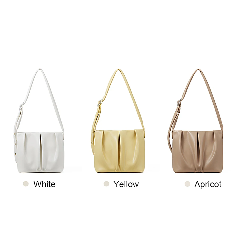 

Aji Wholesale Custom luxury hobo bags PU leather large capacity purse ladies hand bag luxury women handbags, White/ yellow/ light brown / customize