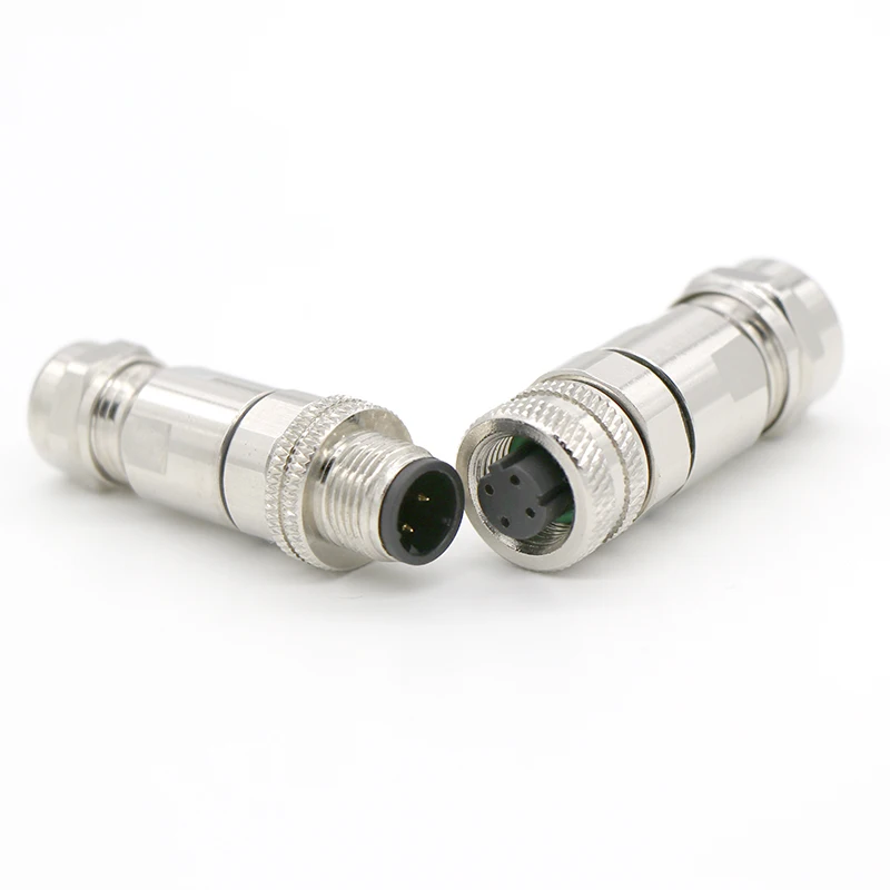 Binder Circular Waterproof M5 M8 M12 Sensor Connector 3 4 5 6 8 12 17