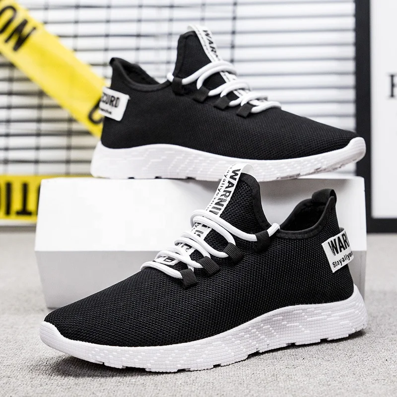 

2021 New arrival men shoes fashion wholesale breathable casual running sneakers, Picture
