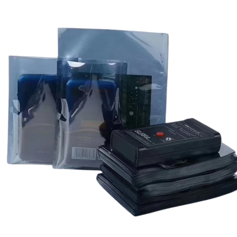 
Electronics Packaging Gusseted ESD Anti-Static Shielding Poly Bag 