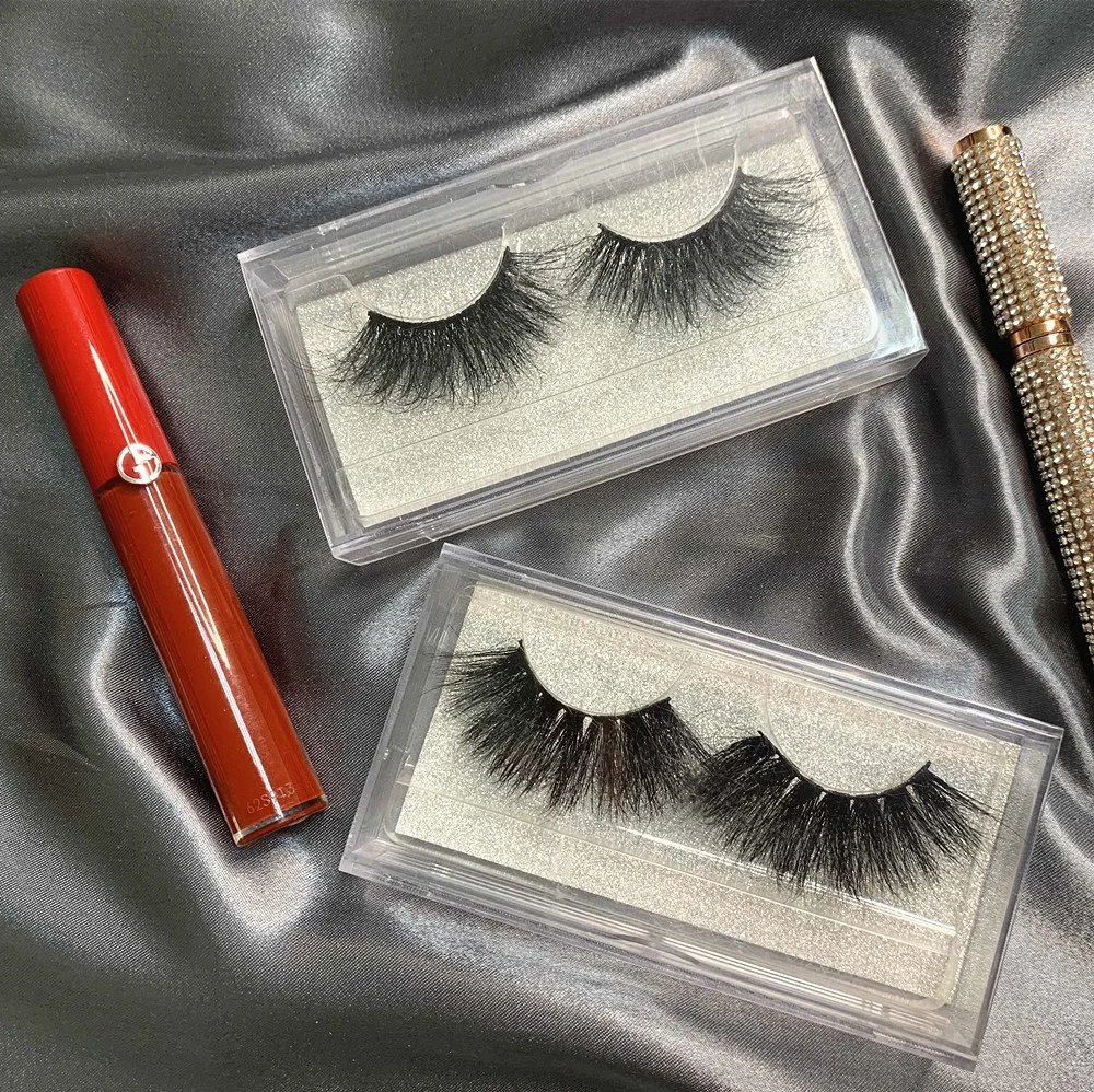 

5d Mink Eyelashes Siberian Mink Eyelash Wholesale Mink Eyelash Custom Label, Natural black