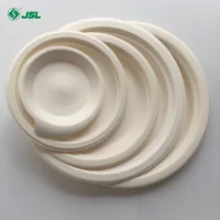 

9 Inch Compostable Disposable Round plates Biodegradable Tableware Of Sugarcane Bagasse