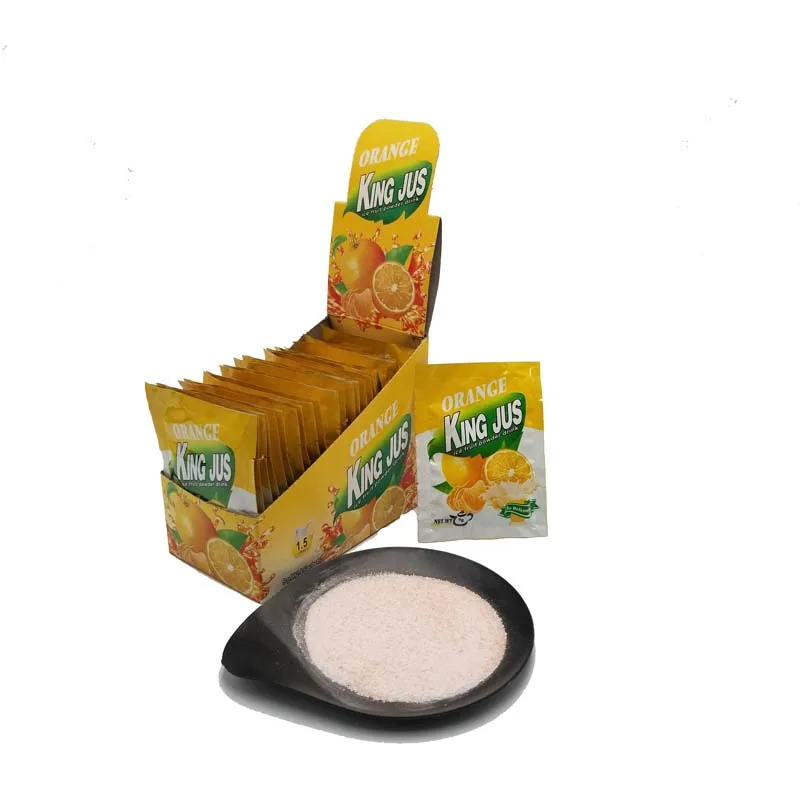 

10g for 2 litre water Cola orange mango pineapple flavour juice drink powder supplier