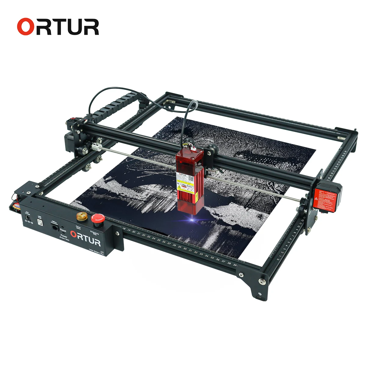 

Ortur Laser Master 2 Pro S2 Cnc Router Grbl Diy Use Stainless Steel Engraving Wood Graving Machine laser engraver