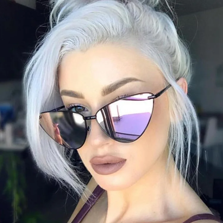 

New fashion sunglasses 2021 women cat eye style glasses