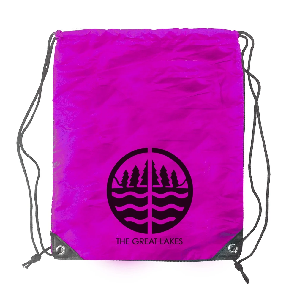 

Custom Bright Colorful Water-Resistant Polypropylene 80gsm Non Woven nylon drawstring bag, Customized color