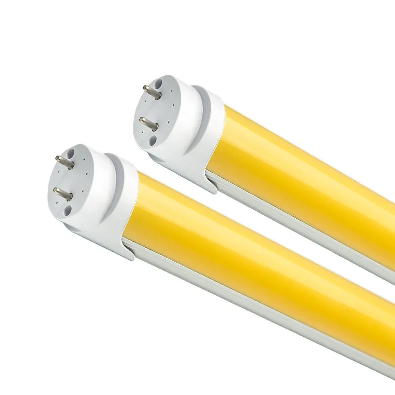 Hot sale 1Ft 2Ft 3Ft 4Ft electronic ballast compatible Anti UV Yellow tube fluorescent tube