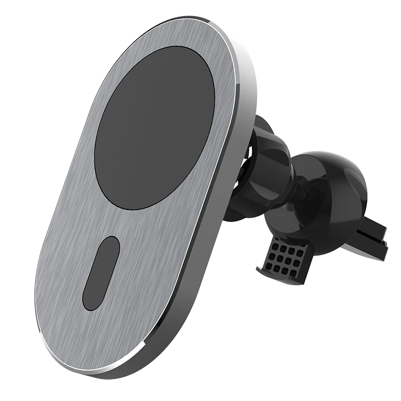 

New Technology 15W Wireless Charger Car smart Sensor Automatic Phone Charging Holder, Black