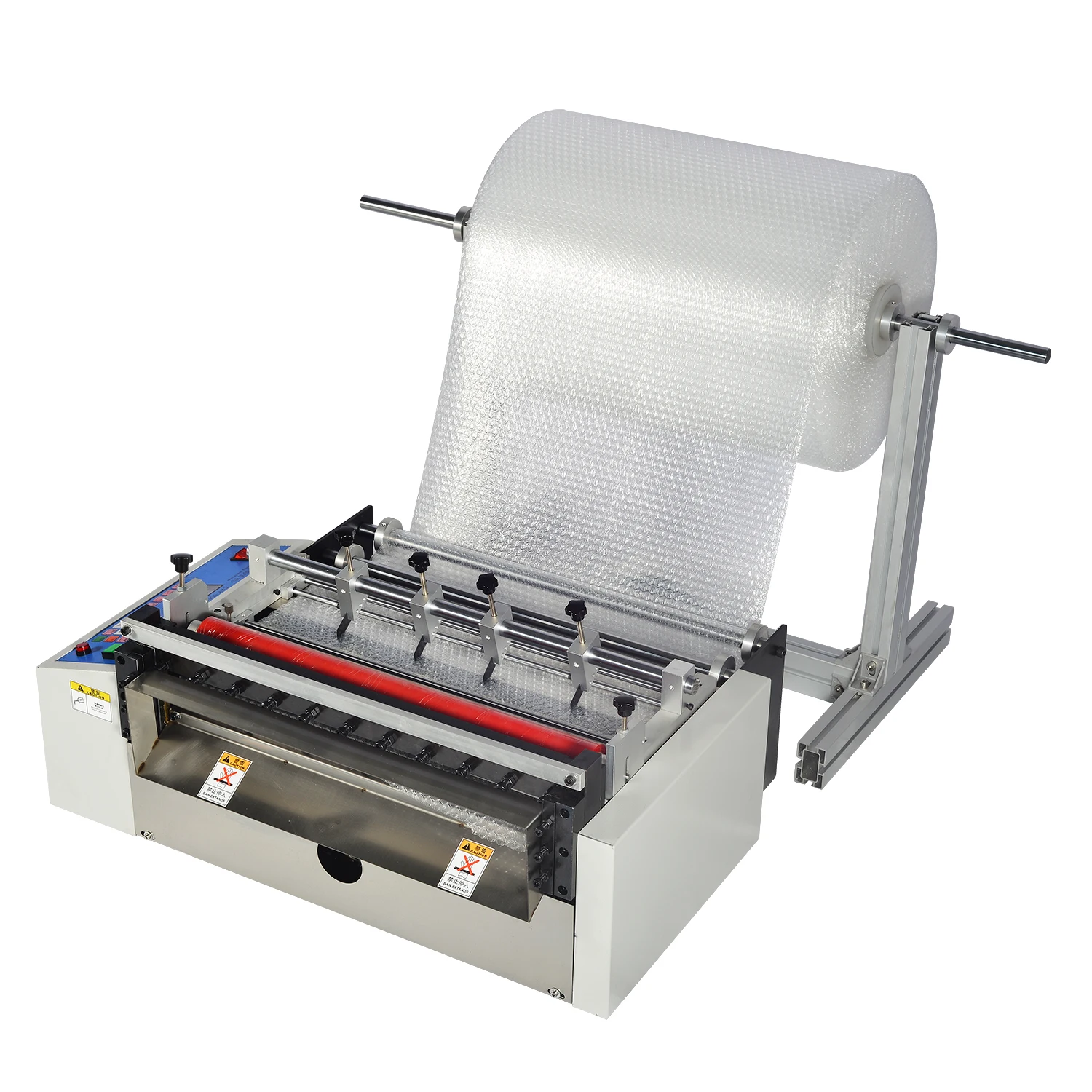 Eva Bubble Film Roll To Sheet Cutter Air Bubble Cutting Slitting