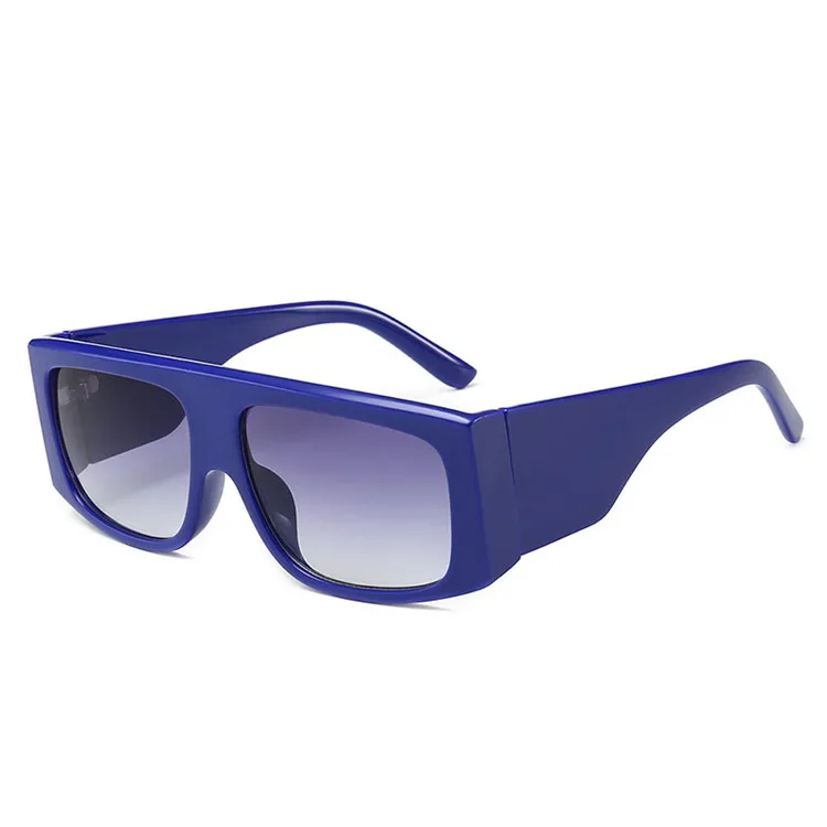 

Qsky Custom Wholesale 2021Fashion Oversized Sun glasses New PC lens UV400 Men Women Shades Sunglasses, Mix color or custom colors