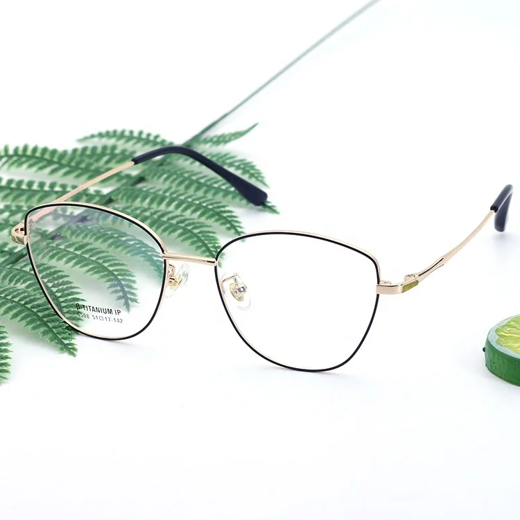 

Graceful Monturas De Gafas Super Elastic Light Weight Titanium Optical Glasses WH5508, Shown