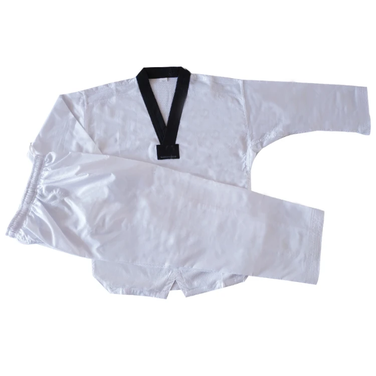 

Custom made brand martial arts uniform BJJ karate Judo Taekwondo Gi suit uniforms Training, White
