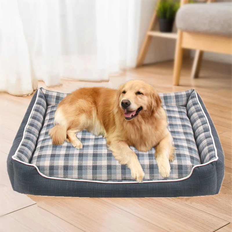 

Wholesale New Style OEM Custom Designer Luxury Large Big Pet Dog Bed Sofa