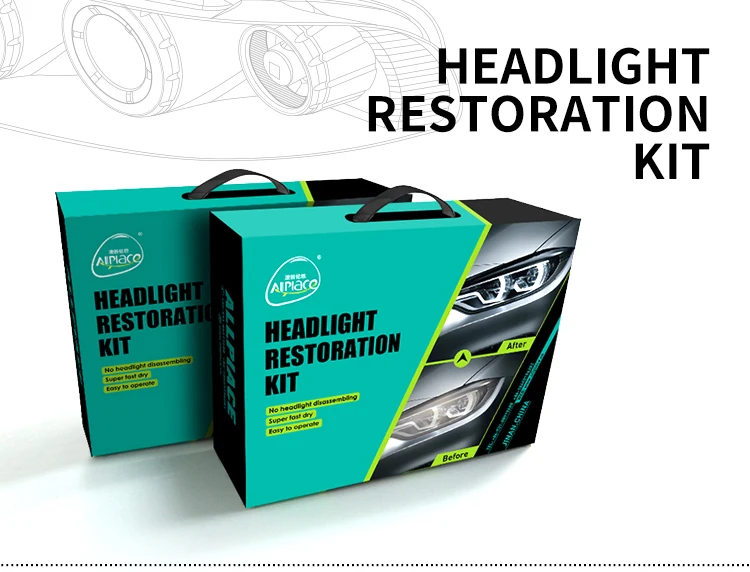 Headlight Restoration Head Lamp Headlight Polishing Head Lamp Cleaning Machines
