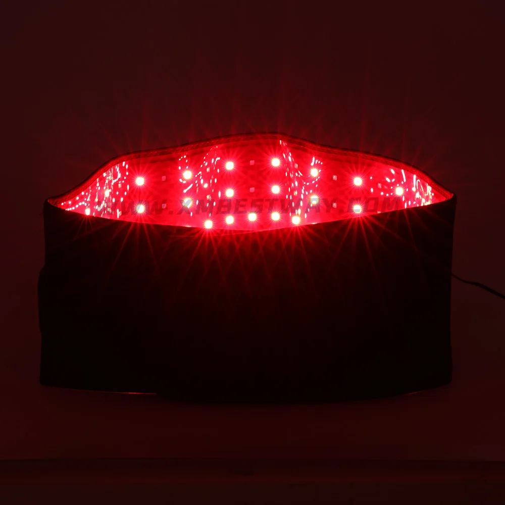 

Led Light Device lipo laser belt For Healthcare 660nm 850nm Weight Loss Pain Reliefe Red Light Therapy Belt for belly